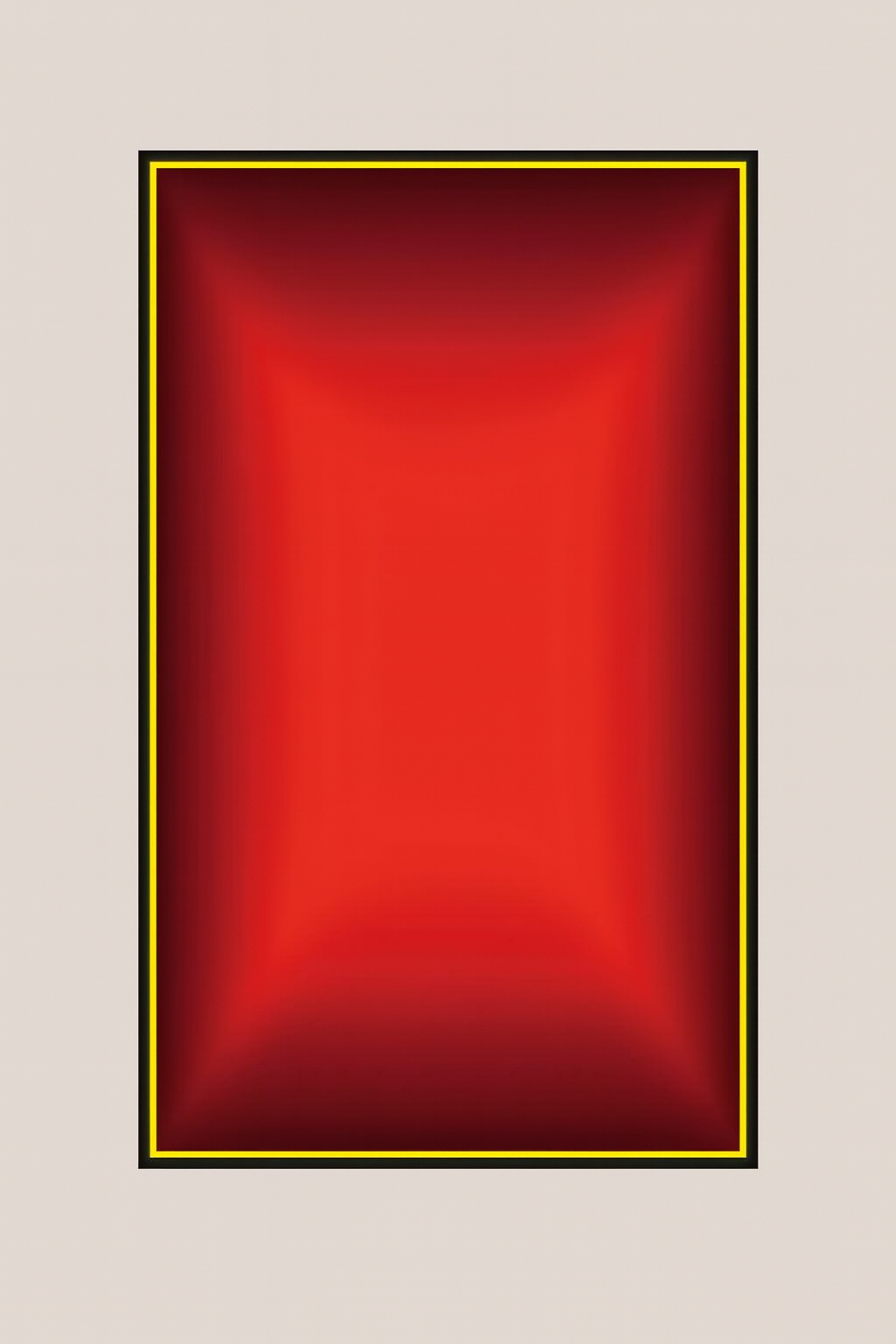 Wall Display Frame for 1:8 Scale Model Car Builds – Red Gradient Edition