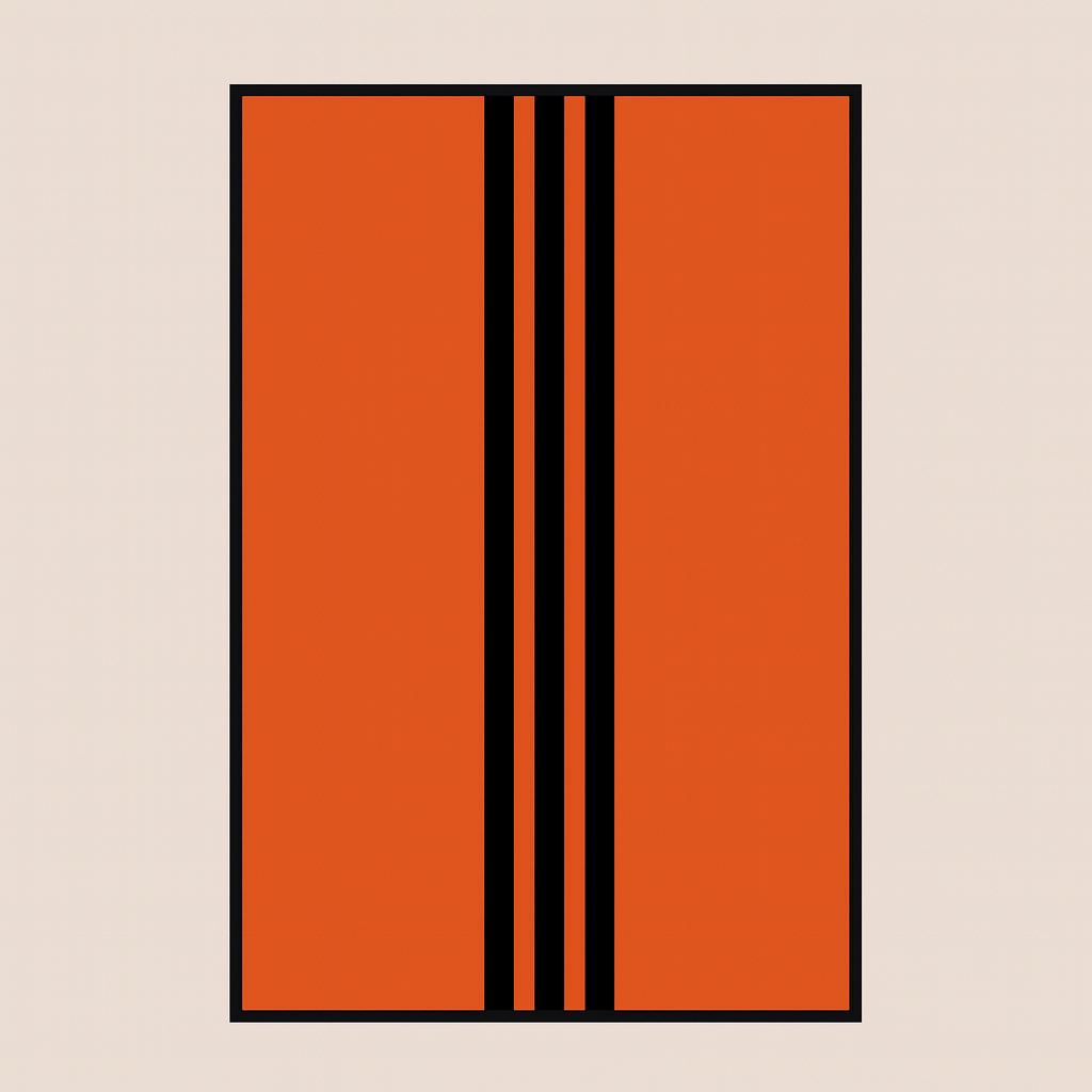 Wall Display Frame for 1:8 Scale Model Car Builds – Racing Orange Edition